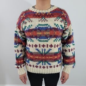 Tricots St Raphael Virgin Wool Crewneck Sweater Mens Medium